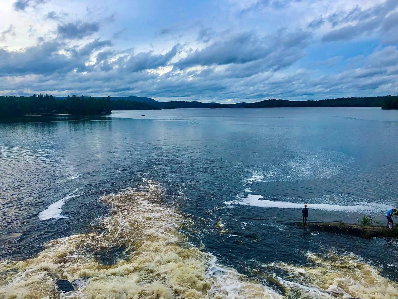 Photo from Bog River Falls by J. Worden